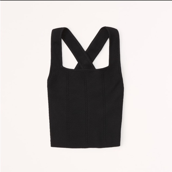 Abercrombie & Fitch Tops - ❤️‍🔥Elevated Ribbed Crossback Tank